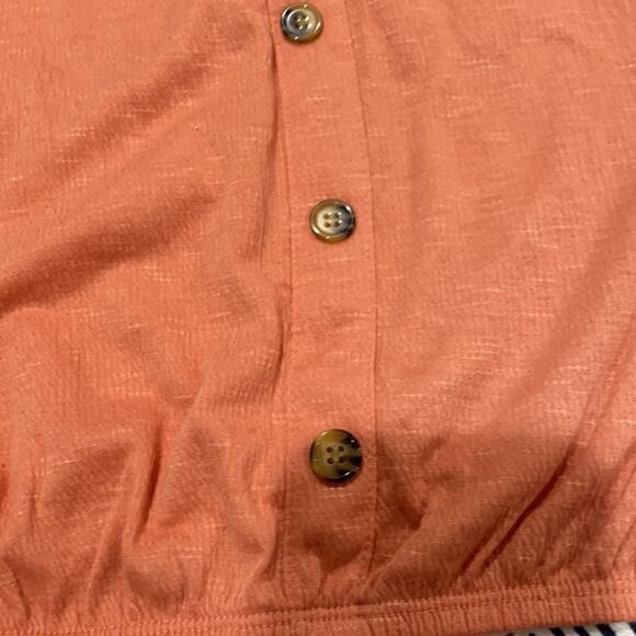 ONE STEP UP Terracotta Caroline Off The Shoulder Top - Picture 9 of 9